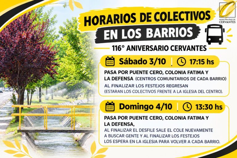 horarios colectivos